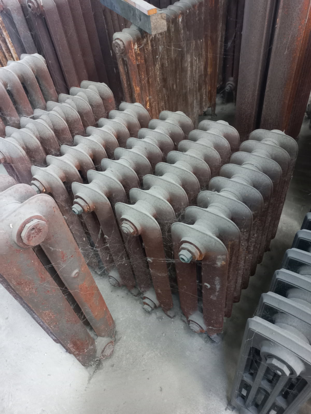 radiateur fonte ancien lisse